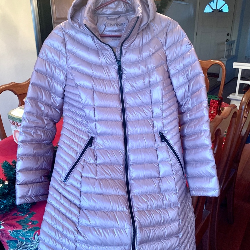 Down Puffer hooded coat